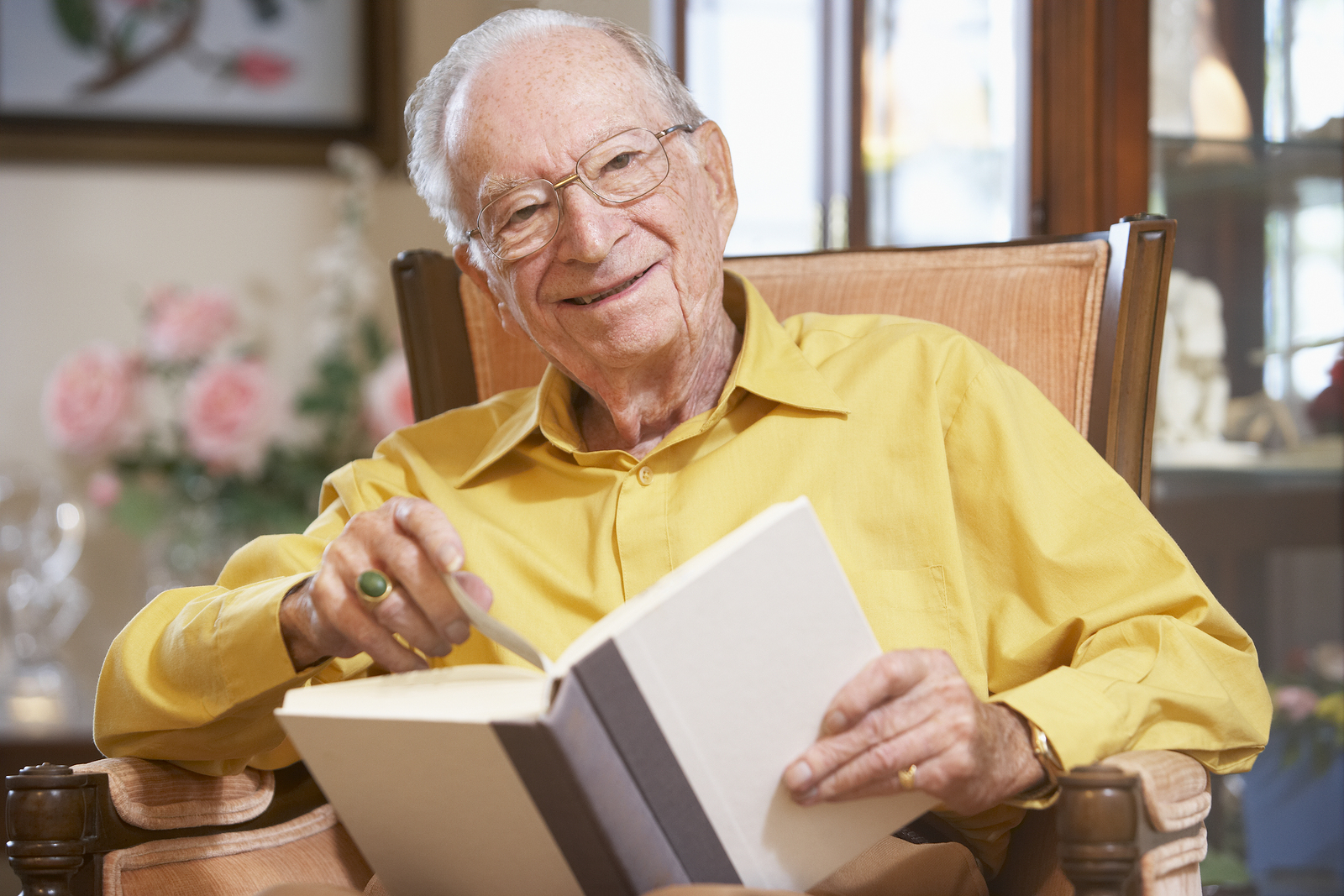 Caregivers in Cherry Hill NJ: Seniors and Get Caught Reading Month